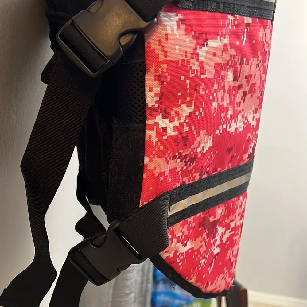 Dog Life Jackets with Extra Padding Pet Safety Camo Pink, XXL